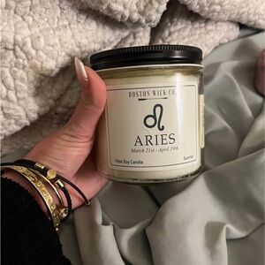 Aries Soy Candle - Cream